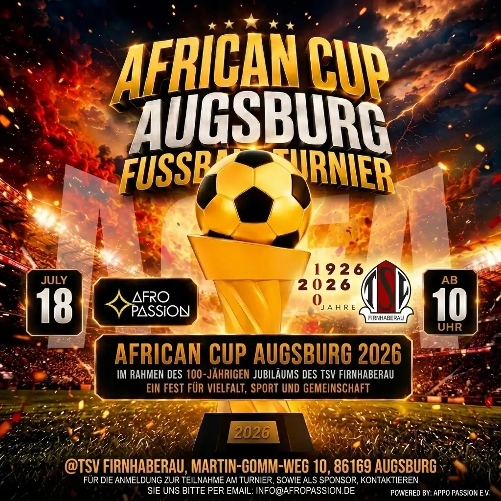 Banner African Cup Augsburg 2026