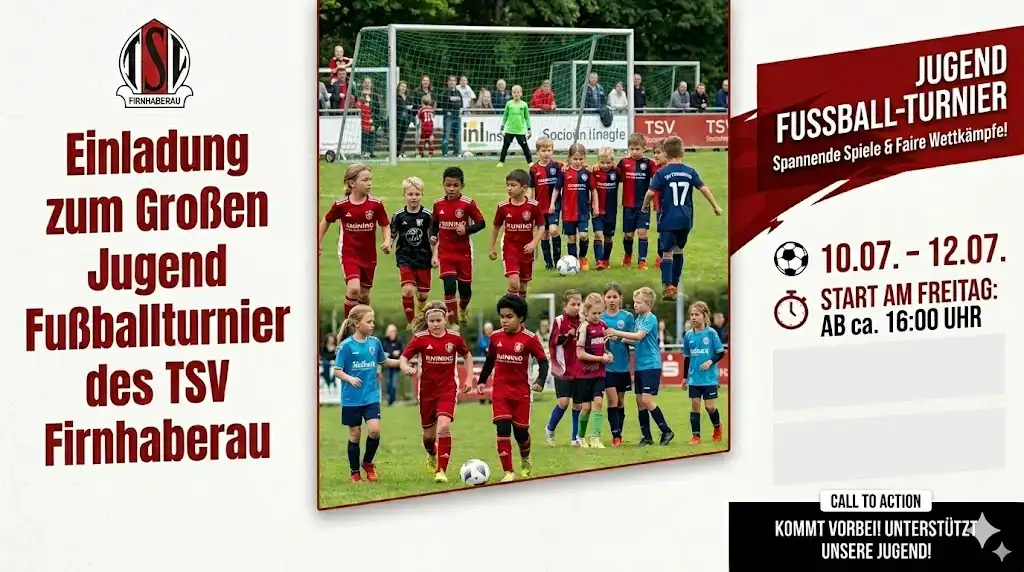 Traditionelles Jugend-Fußballturnier 10.07.2026-12.07.2026